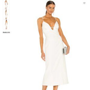 Bardot Structure Midi Dress, New Never Worn from Revolve, White Size XS/S, Brida
